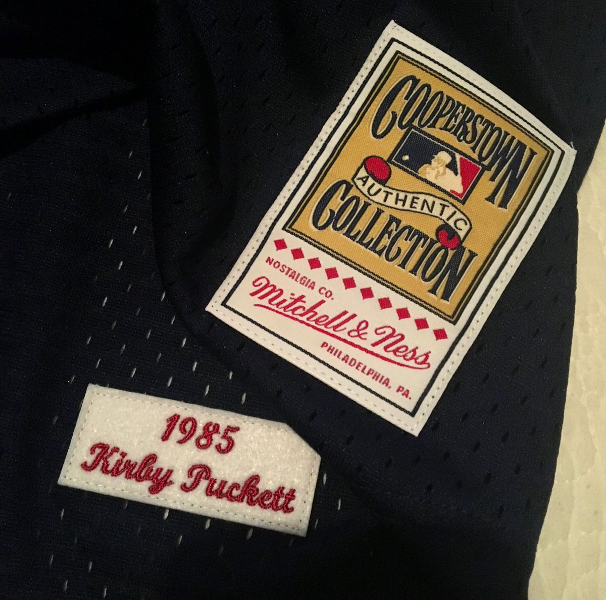 I’m so ready to wear this! 
👍🏻😎💙⚾️❤️
#MNTwins @Twins #KirbyPuckett #CooperstownCollection #Baseball #MLB #PlayBall #KP34 #WinTwins #GoTwins #MinnesotaTwins #TC @MNFlagshipStore