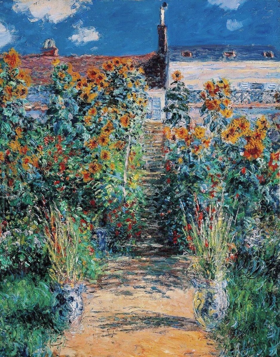 syiphee's tweet photo. Claude Monet’s colorful gardens https://t.co/WPQ25Rivg9