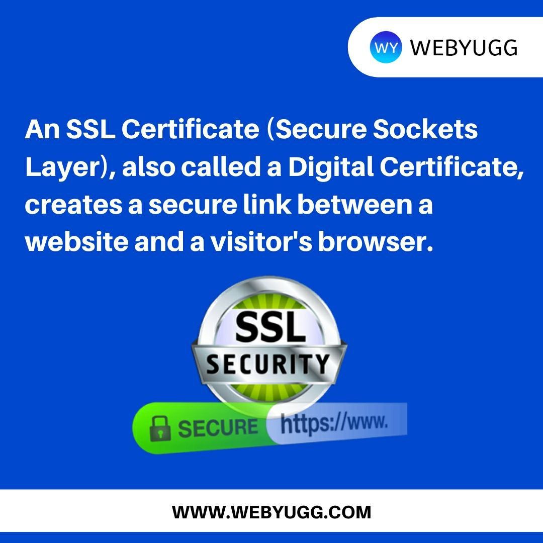 webyugg's tweet photo. Here is all you need to know about SSL certificate. 
Follow us for more 👉 @webyugg
.
. 
#webyugg #websites #IT #sales #seo #ranking https://t.co/buvVkyFfP5