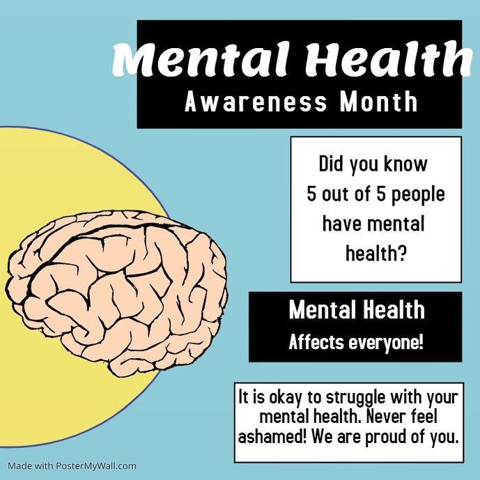 OurLow's tweet photo. It is so easy to feel alone when battling your mind. Never forget that every single person has mental health and everyone has bad days, months and even years. You are never alone in this fight! Treat yourself right this month because you deserve it and you are worth it. #OurLow https://t.co/bioYFTVbRA