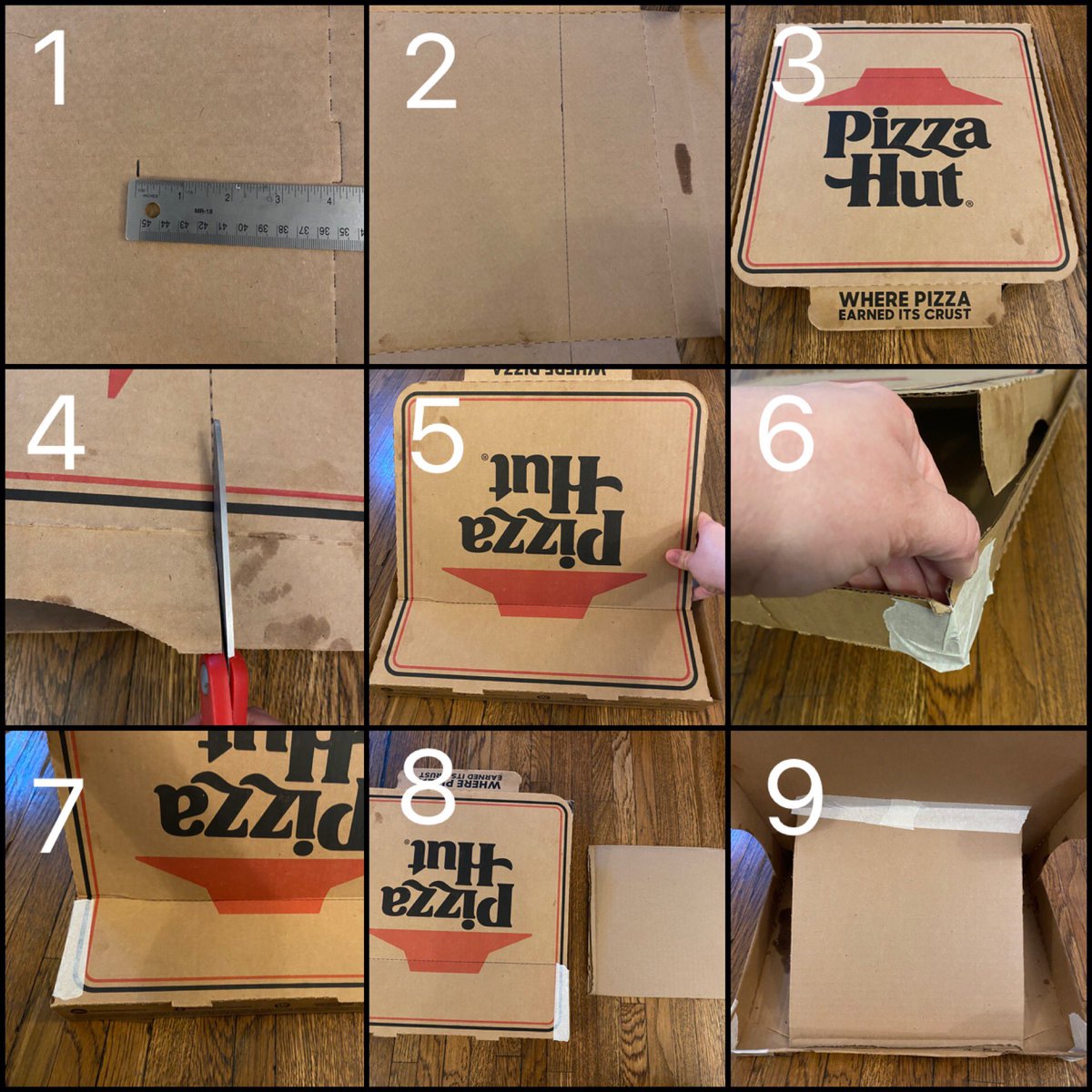 PinotTustin's tweet photo. Make an easel out of a pizza box! https://t.co/dRNaAe2wEM https://t.co/EzJJQWODlD