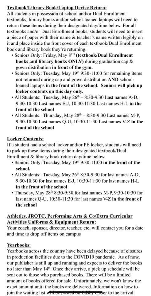 Please review the following from PHS Administration: