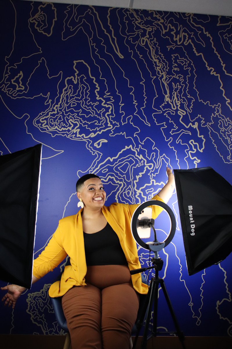 4. My job requested headshots for our new website launch and I decided to go in to our empty office and make it a studio lolThat wall is a topographical map of Tucson, AZ.