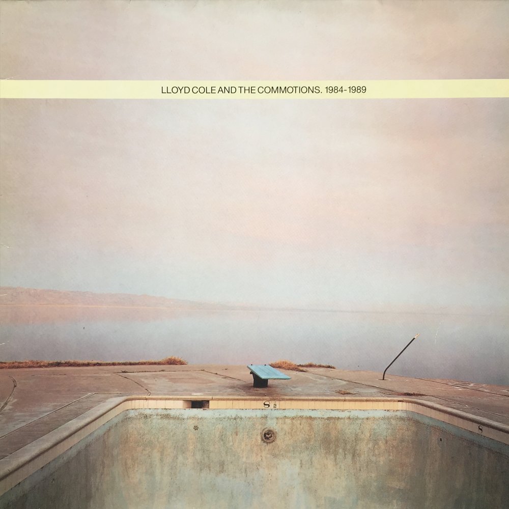 The Art of Album Covers .Diving Board, Salton Sea, California, 1983.Photo by Richard Misrach.Used by  @Lloyd_Cole on Lloyd Cole And The Commotions 1984 - 1989Released 1989