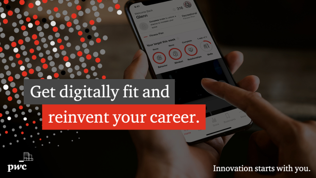 Shibha's tweet photo. AI. IoT. RPA. Turn tech acronyms into actionable knowledge by downloading PwC’s #DigitalFitness app! https://t.co/emm2XWCND1 https://t.co/KcGXFBiXlL