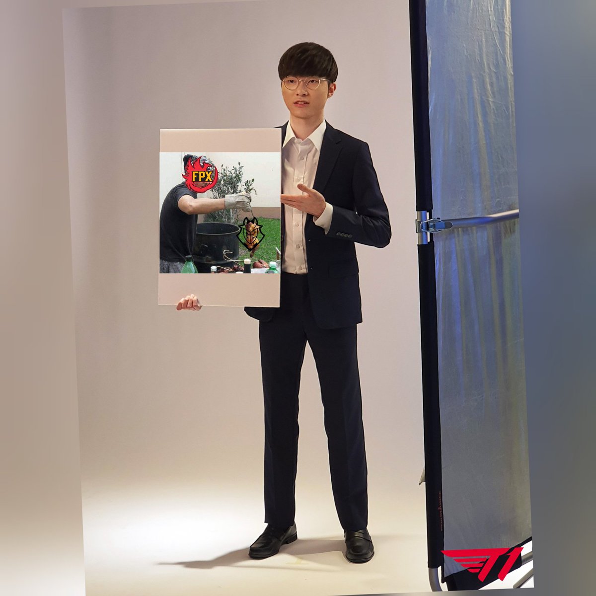 maegendary's tweet photo. @G2esports @T1 @G2Caps @G2Perkz Roasted https://t.co/NlgBezu9T4