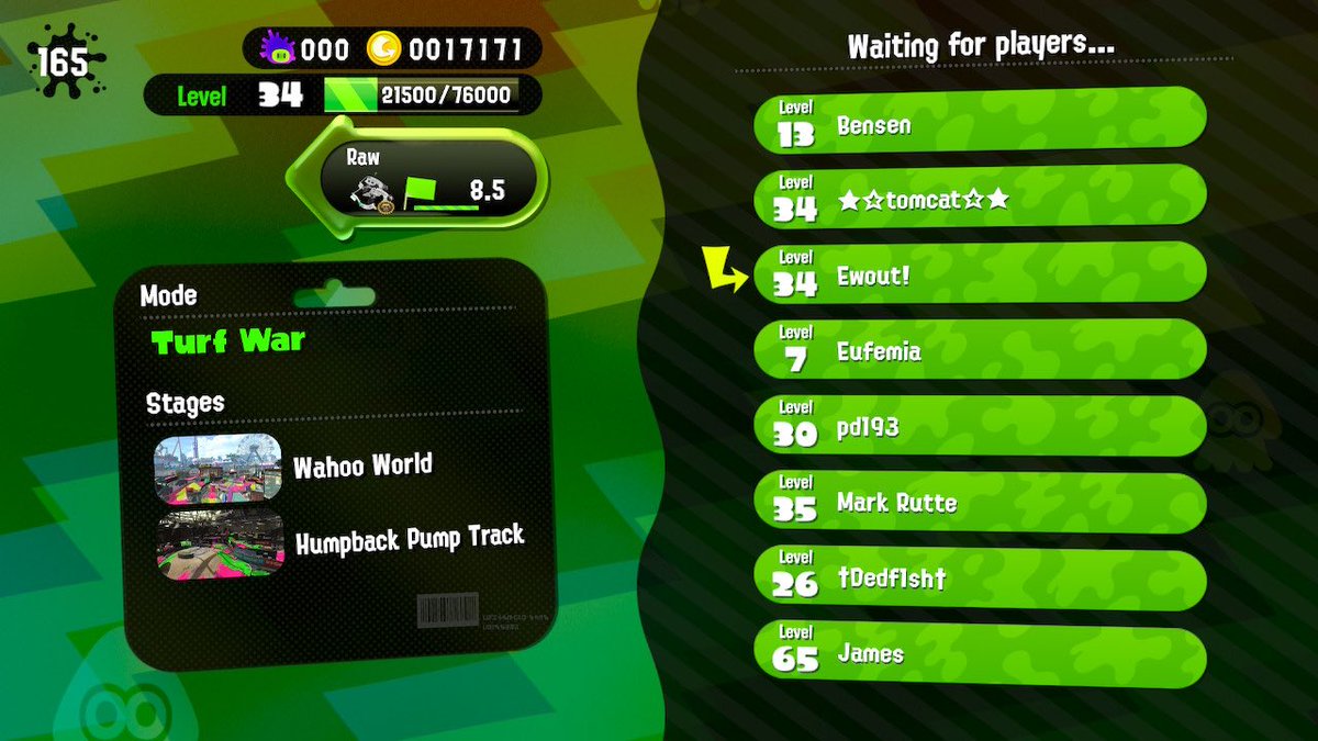 Ewout84's tweet photo. Doet @MinPres ineens een potje Splatoon 2 mee! https://t.co/88p0EqXxSG