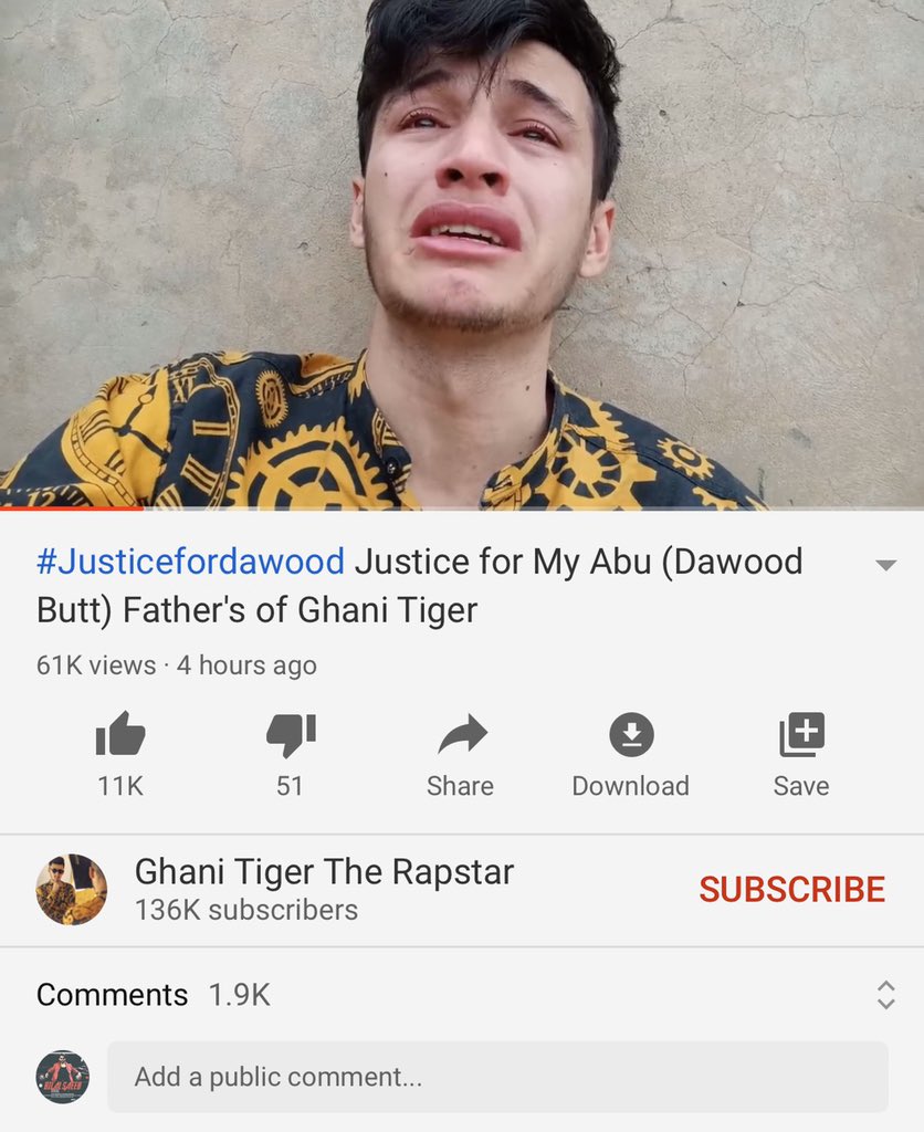 Bilalsaeedmusic's tweet photo. https://t.co/pM147bxlQr plz help this kid to get justice 
#justicefordawood 
@ImranKhanPTI @iqrarulhassan @AbrarUlHaqPK https://t.co/WIeO6D10RZ