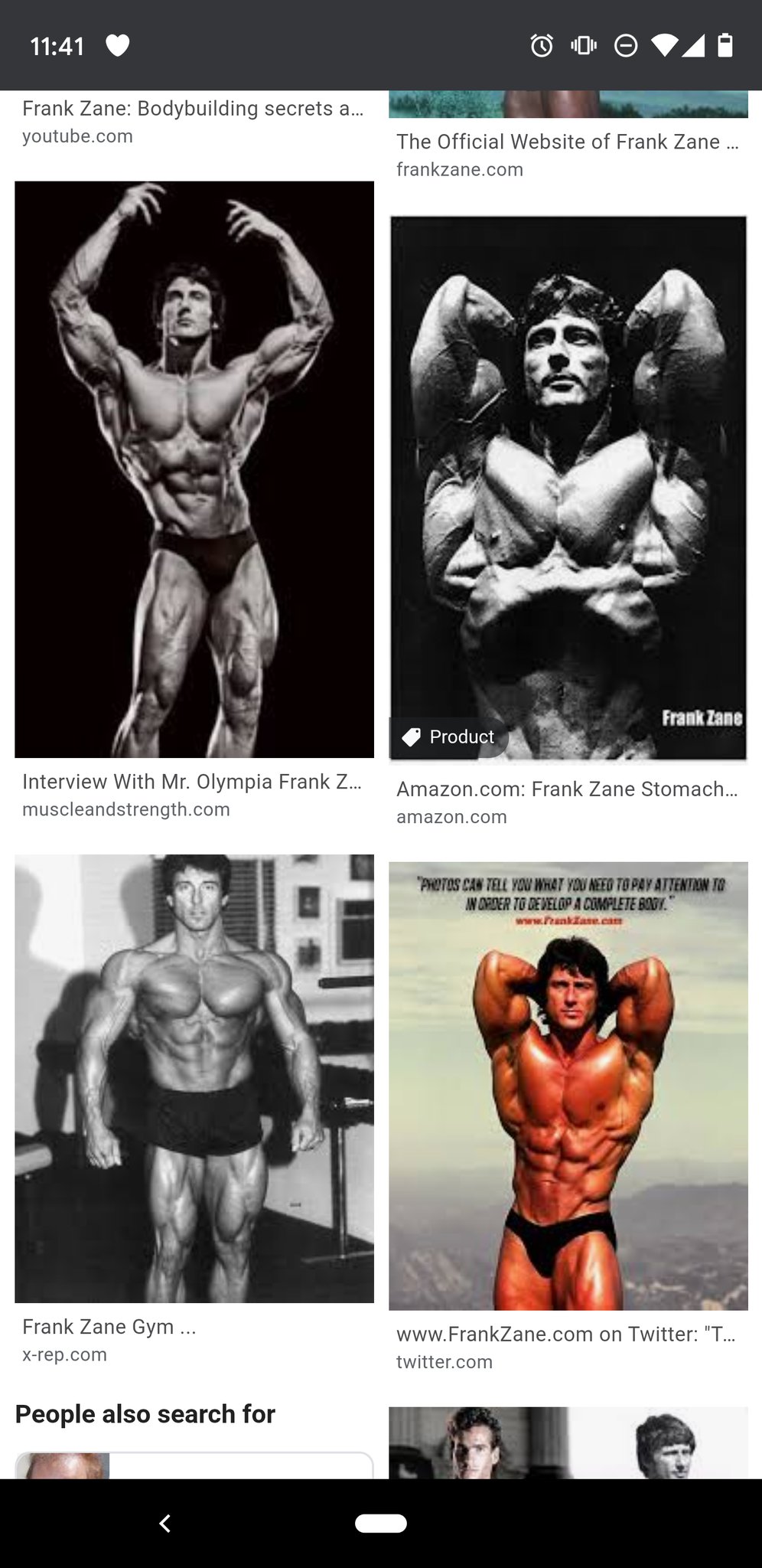 Frank zane sale 2020