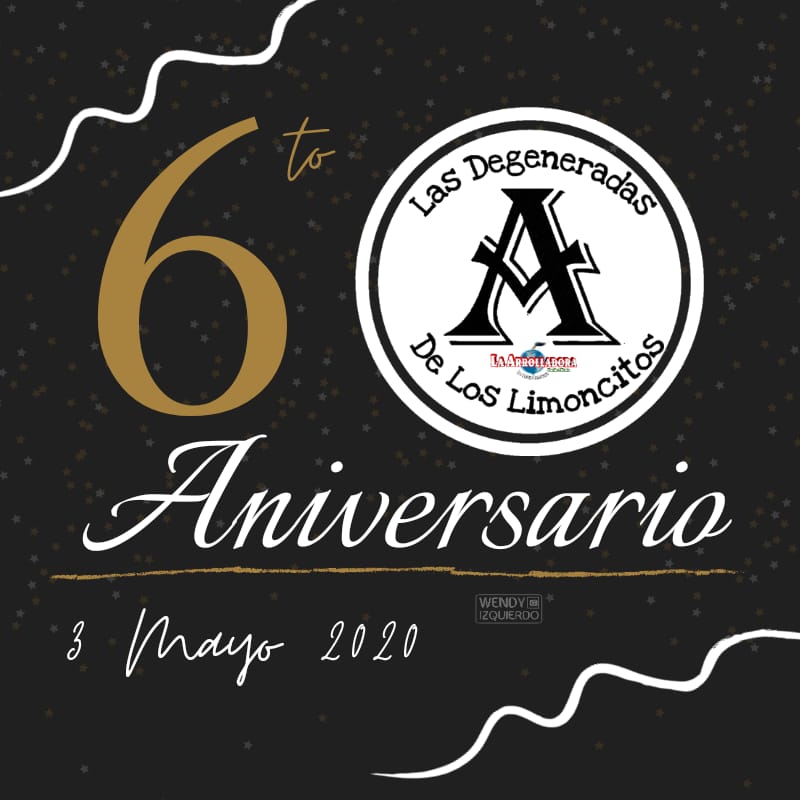 yasuryarceo's tweet photo. ¡LLEGÓ EL GRAN DÍA😍!Se cumplen❕6 AÑOS❕desde que se inició con ésta aventura🤩 UNA GRAN FAMILIA🤗 

‼LAS DEGENERADAS DE LOS LIMONCITOS‼ seguiremos #PersiguiendoYCumpliendoNuestrosSueños 👌🏻✨
#SoyUnaLocaApasionadaAdictaDEGENERADA 👸🏻  @Arrolladora 🍋 @DEGENERADAS_MEX 👑 https://t.co/CERxsiT5Jq