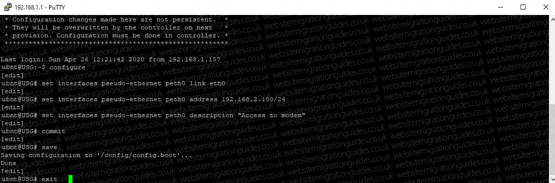 WebMigGuides's tweet image. Need to access your  @DrayTekUK Vigor 130 GUI Admin via @ubnt USG? Check out our easy to follow how to guide at  websitemigrationguides.com/guide.php?migr…