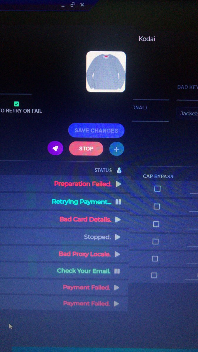 eng_hailey's tweet image. Still waiting the shipping email...... S/O the for the fast proxies provider @SlashProxies @WorksSubnet