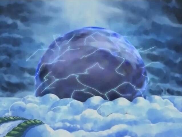 Il pourrait donc facilement et rapidement enchaîner les éclairs sur ses ennemis.- En terme de force de frappe, Raigo est facilement l’attaque la plus puissante qu’on ai jamais vu pour l’instant dans tout One Piece.