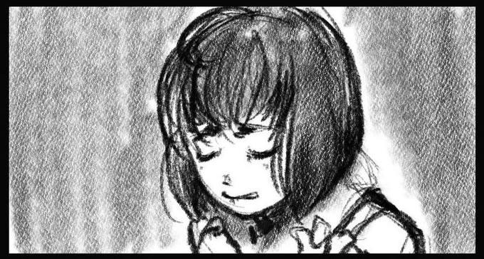 (1) Art of Emi from our game

I heard a clip of me begging my mother to answer for the things she did to me as a child. After 20 years she finally confesses with my dad present, he didn't know and demands to know how she could do this. She says, "just be happy you weren't there." 