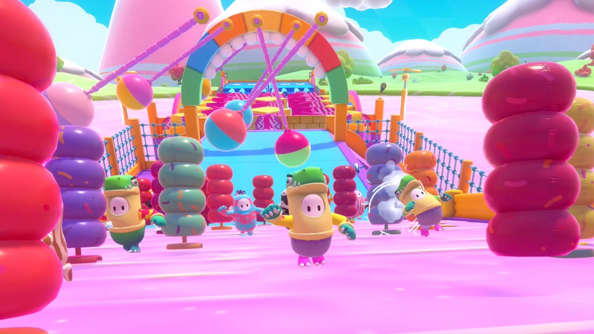 devolverdigital's tweet photo. The latest @FallGuysGame beta tests were hilarious to watch go down!

More news soon on how you can get in early: https://t.co/a8OKJt2Ncu https://t.co/uWi4REE2is