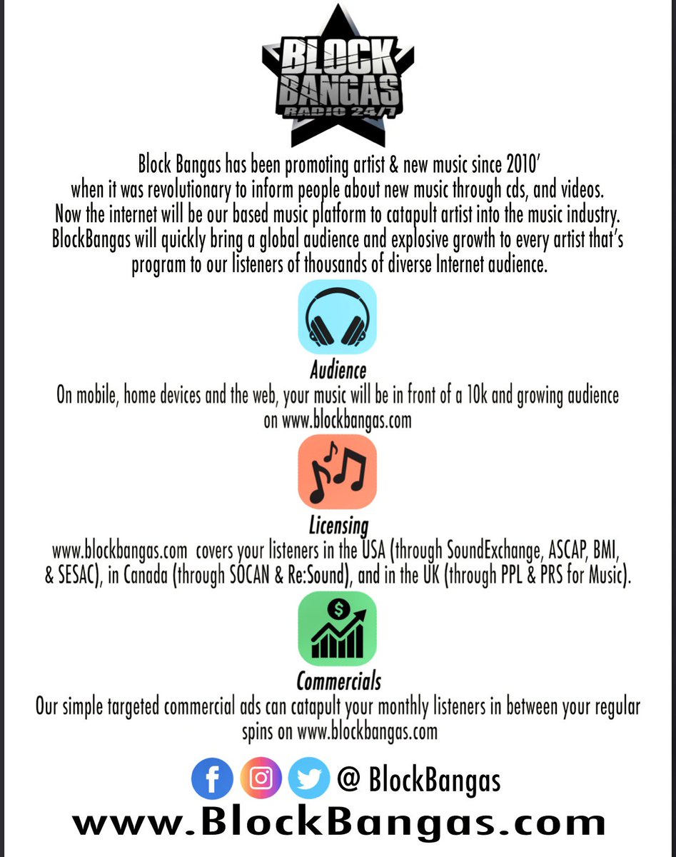 BlockBangas's tweet photo. #Artist we can help you with building a fan base worldwide. https://t.co/U7CxjiNndT https://t.co/L46cgYgLKc