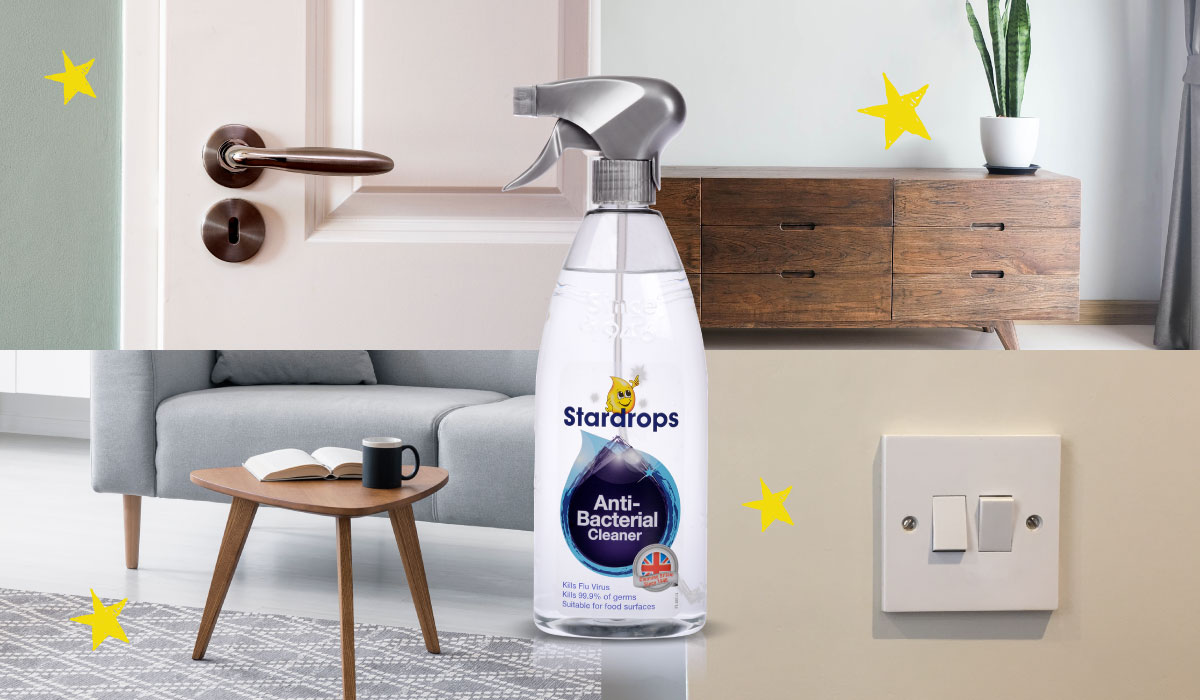 Stardrops Anti-Bacterial Cleanser Spray - 750ml