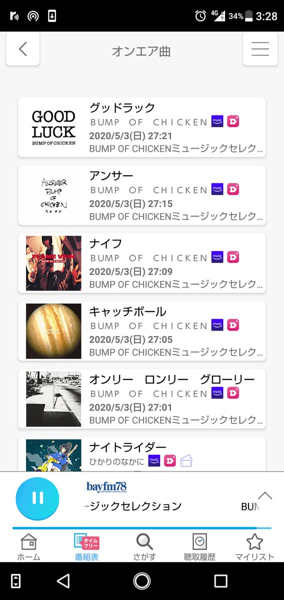 ট ইট র ささきゆき おやすみなさいのポンツカ 今日もとてもよかった 歌詞が染みる Bumpofchicken Pontsuka ミュージックセレクション グッドラック アンサー ナイフ キャッチボール オンリーロンリーグローリー 君の生きる明日が好きその時隣にい