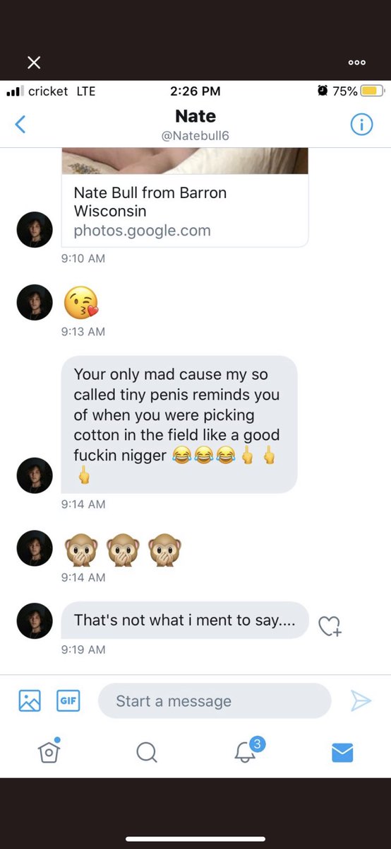 kingomni10's tweet photo. Hey y’all do me a grand GRAND FAVOR AND REPORT THIS RACIST SHRIMP DICK FUCK. LIKE BRO. UNPROVOKED AND COMING IN MY FRIENDS DM AFTER HE TRIED IT TWO DAYS AGO WITH ANOTHER ONE KF MY FRIENDS.
Go off #sundaymassacre https://t.co/VprYIRi7cD