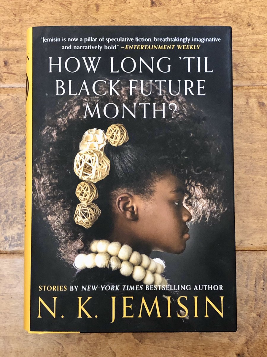 5/3/2020: "The Ones Who Stay and Fight" by  @nkjemisin, from her 2018 collection HOW LONG 'TIL BLACK FUTURE MONTH?, published by  @orbitbooks. Available online at  @LightspeedMag:  http://www.lightspeedmagazine.com/fiction/the-ones-who-stay-and-fight/
