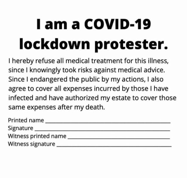 SandiBeach25's tweet photo. California protesters .. sign this! Or stay the fuck at home!!! https://t.co/MIDTYSqdBT
