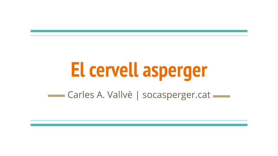 SocAsperger's tweet photo. Tenia pendent publicar, per petició popular, les diapositives de les xerrades que he fet!
https://t.co/n91QyVSdLb
#asperger #socasperger #autisme #aspergeradult #aspergercatalunya #autismawareness #autismadvocate #TEA #socteactiu #socTEA #teactiu #teactivisme https://t.co/Rlh8keG013
