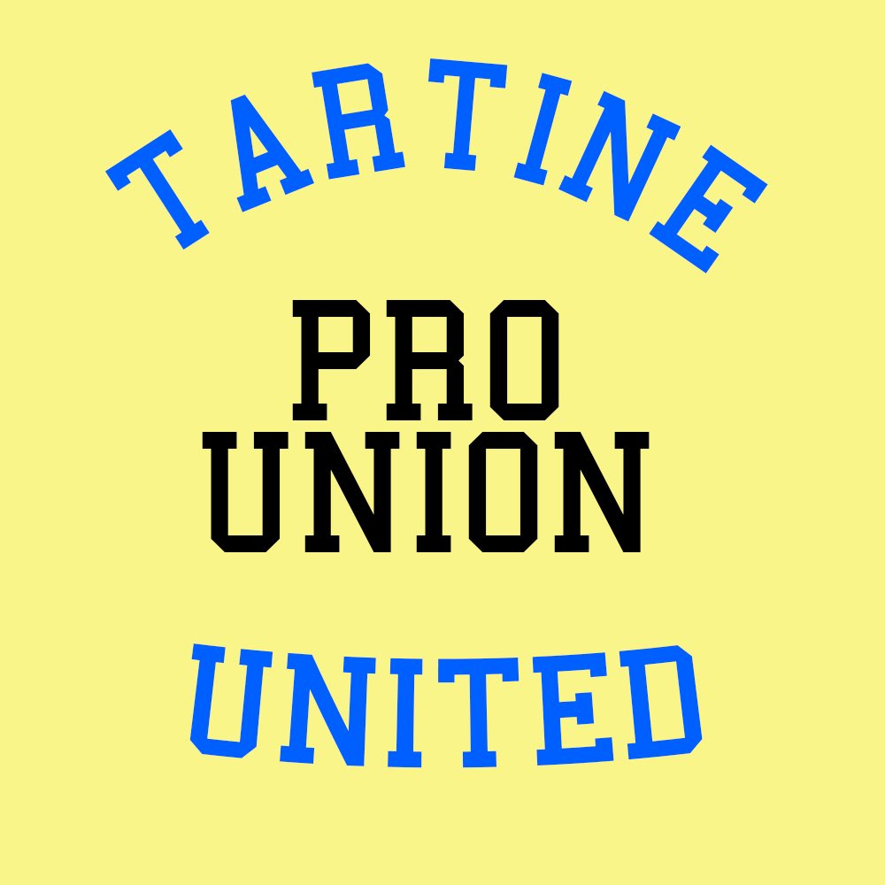 TartineUnion's tweet photo. Tartine has denied our request to add on the laid off Berkeley workers to a recall hire list that would put them in the SF locations once the shelter-in-place was lifted. Maybe we can sell bootleg PRO UNION street wear now and not ugly ANTI UNION merch?! https://t.co/ERQq40hl8o