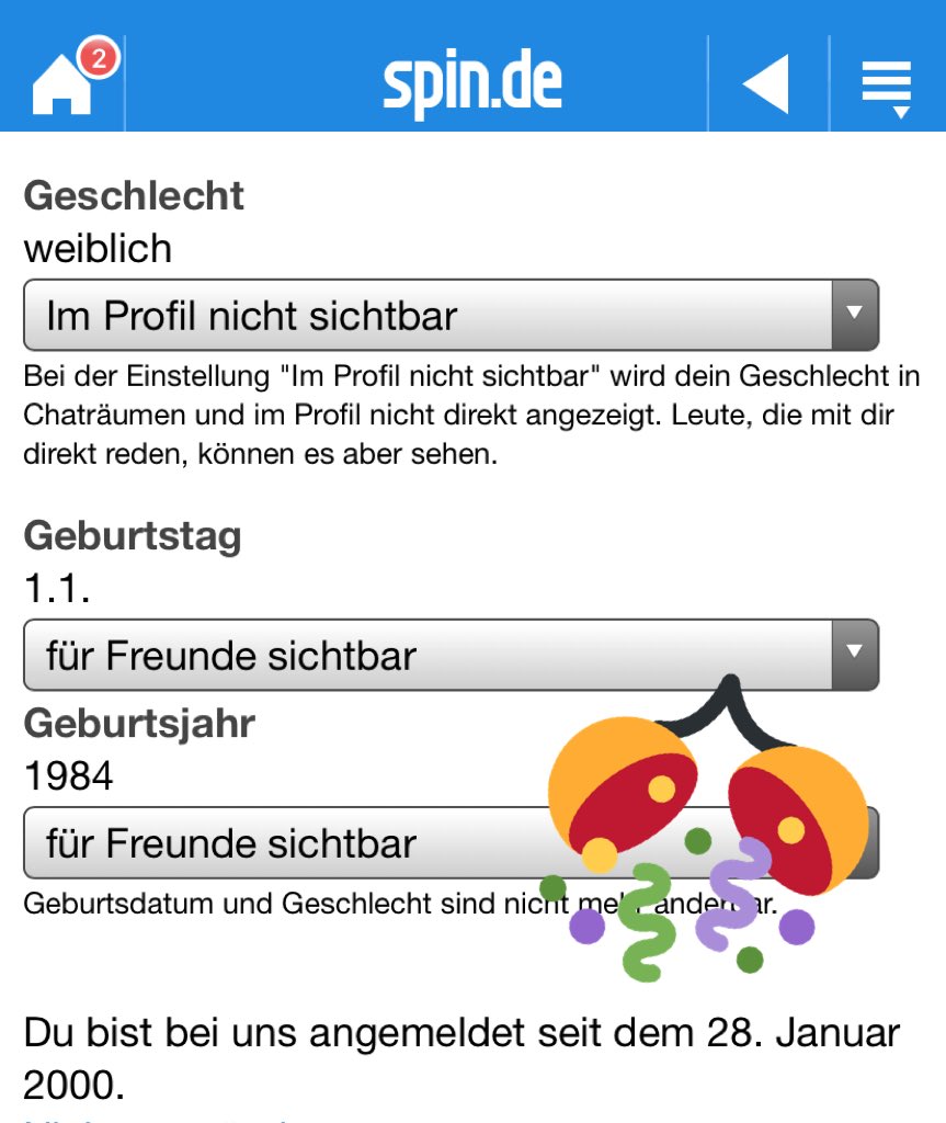 _never_gr0w_up's tweet photo. Mein Nick โcurlyโ ist nun seit 20 Jahren registriert.
Ist das dieses โaltโ?
Chatte gerade mit Jemandem, den ich dort vor 20 Jahren kennen gelernt habe.
Hach. Ich vermisse das. Frรผher war Chat voll toll... โค๏ธ
#spin #spinchat #royalchat
#magicdreamfactory https://t.co/a0EQb65nN4