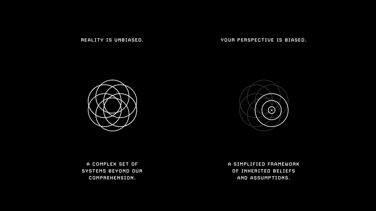 visualizevalue's tweet photo. Reality vs. Perspective https://t.co/x7yipz4q5y