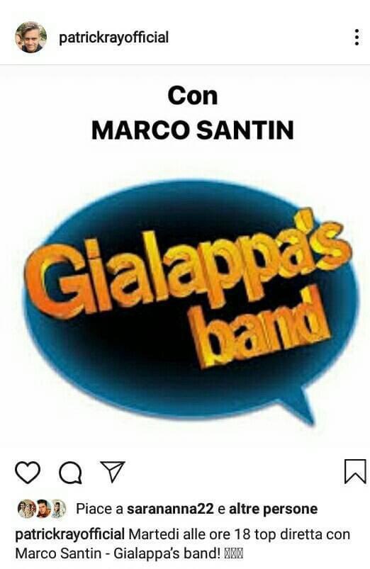patrickpugliese's tweet photo. 😎#gialappas #gfvip @patrickpugliese @GrandeFratello https://t.co/smeCsaKB9f