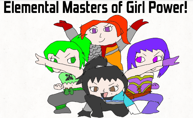 ninjakitty6252's tweet photo. Girl Power for the win #GirlPower #Ninjago #Nya #Skylor #Tox #Chamile https://t.co/k8OCPfkR4c