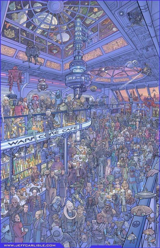 Captain_Admin's tweet photo. Thinking about setting up a #CanTeaNa in the No Mans Sky universe. It"s been in thee ethos for so long, but with no physical presence in game. I think I have a decent location in mind, but I need builders to seek out my vision. What do you think? #WarpCoreCafe #NMSCafe #NoMansSky https://t.co/5CN1vLWnE9