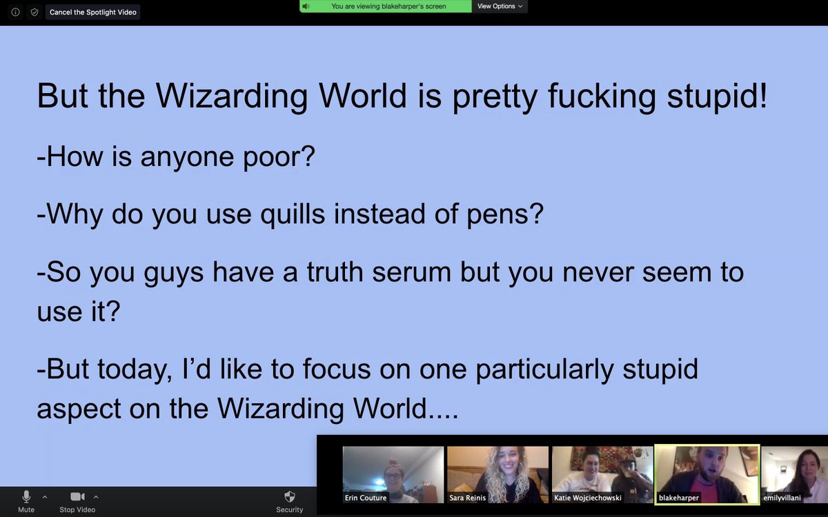 SaraReinis's tweet photo. We had an unhinged PowerPoint party last night and it's the most fun I've had in quarantine. Highly recommend. https://t.co/RAGTBuKVaX