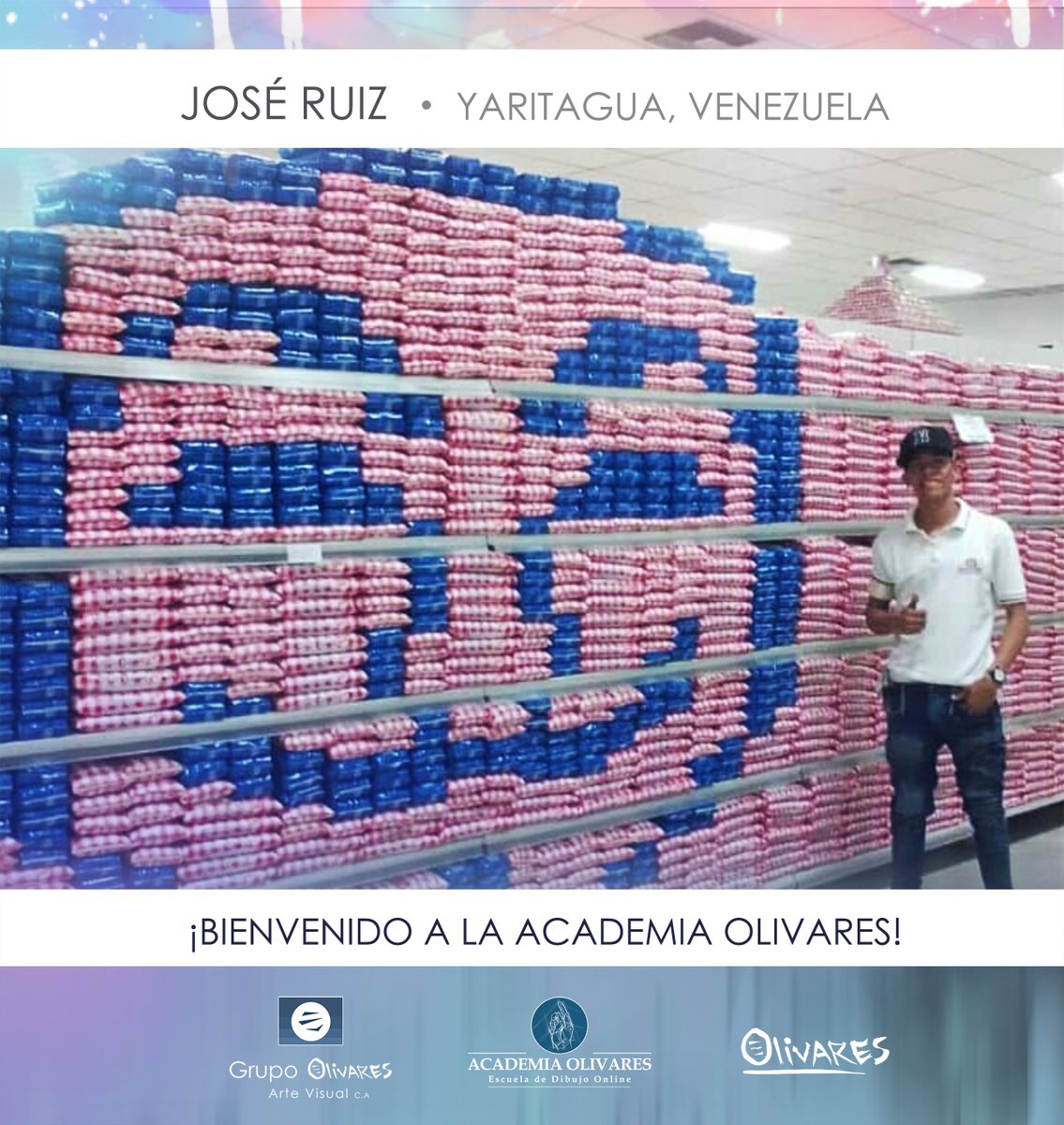Olivarescfc's tweet photo. Hace un mes pedíamos su contacto por acá y las redes sociales lo hicieron posible.

¡Oficialmente le damos la bienvenida a José Ruiz en la Academia Olivares! Mañana estará iniciando su formación artística por un año con nosotros para desarrollar su máximo potencial. https://t.co/uGyAXoGgPC