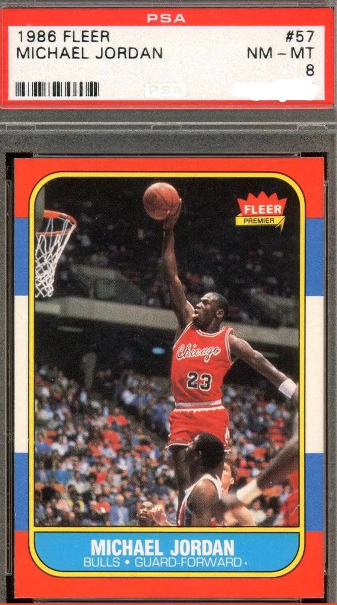 ActionNetworkHQ's tweet photo. FREE MJ Raffle❗️

+ Follow @ActionNetworkHQ
+ Tweet #MJRaffle2 for a chance to win an Michael Jordan PSA 8 rookie

Drawing at 7p ET ⏳ https://t.co/eFysBdXgQn