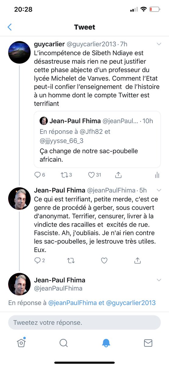 guycarlier2013's tweet photo. 4/4 Je laisse mes followers apprécier votre réaction qui ne manque pas d’interroger sur votre capacité à garder votre sang-froid.
J’attends bien entendu votre « plainte » avec la plus vive impatience.@sibethdiaye https://t.co/shdibDdtvh