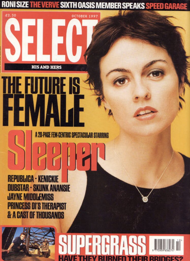 Meeshy_mac's tweet photo. @ReaLouisewener @Sleepertweeting do you remember this? #thefutureisfemale #TimsTwitterListeningParty @Tim_Burgess #selectmagazine https://t.co/UjKECWil1L