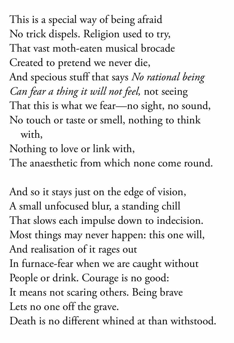 visenna_m's tweet photo. Watching too many pseudo scientific stuff i dont understand, i like this Larkin’s poem in Devs. https://t.co/NqSr5NVKZw