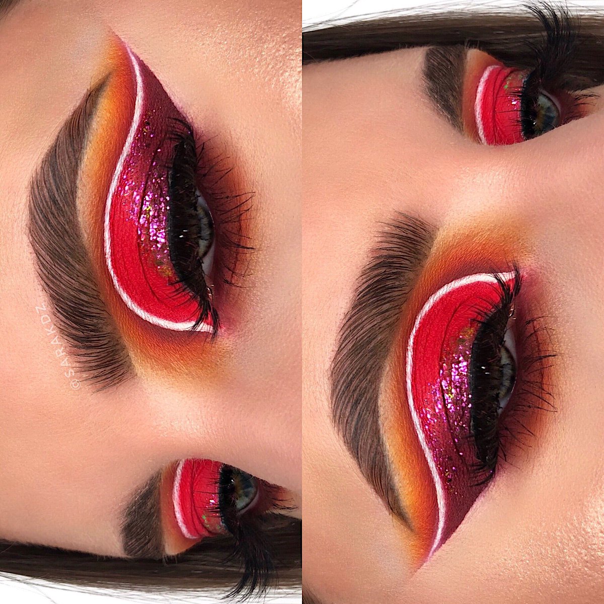 sarakdz's tweet photo. 🧡 @ABHcosmetics #browpowderduo in medium brown, clear brow gel, @norvina1 #norvinavol3 palette, #abhprimer, powder bronzer in tawny, @amrezy #amrezyhighlighter
🧡 @PIXIBeauty x @ChloeMorello lip icing in parfait https://t.co/VV5IaiEQCo