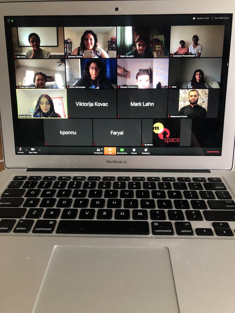 theMTspace's tweet photo. What a success!! Our first virtual TELL events over, &amp; we’re excited to work on the next!

A HUGE shout out to @OntarioPresents &amp; #TheBParty @cosmicfishing, along with all performers &amp; attendees for making yesterday’s events wonderful!!

Music, dance, writing, poetry, &amp; more. ❤️ https://t.co/15cN3PjJy8