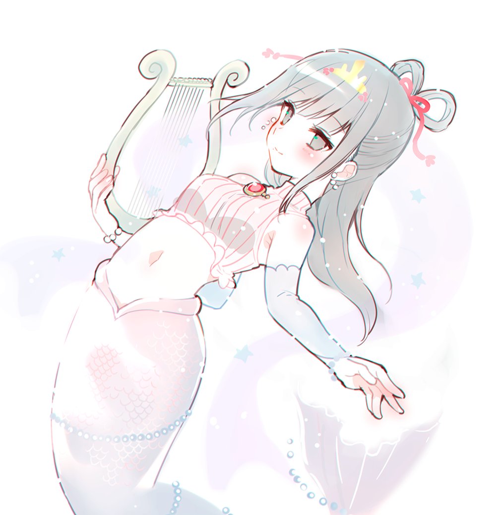 「海の宝石 」|赤目🦔Skeb：３件のイラスト
