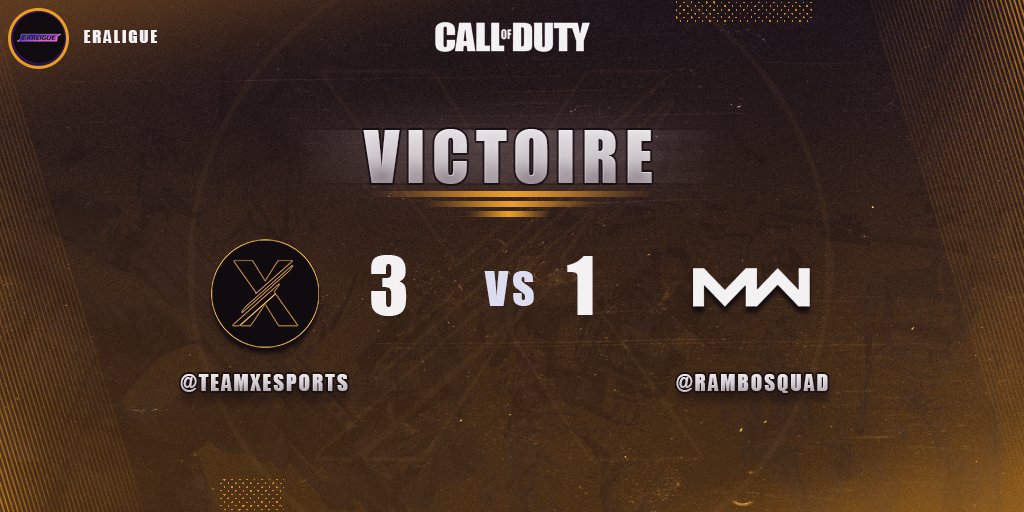 Victoire de nos joueurs dans cette @ERALIGUE ! 🥇🏆
Premier tournoi et première victoire ! 🔜

Merci pour l'organisation @ERALIGUE  et merci aux casteurs <a href="/FuturFax/">Léo 'FuturFax' Mallet</a> <a href="/SharksUltima/">Thierry LPP ❤💛</a> !

#XForce