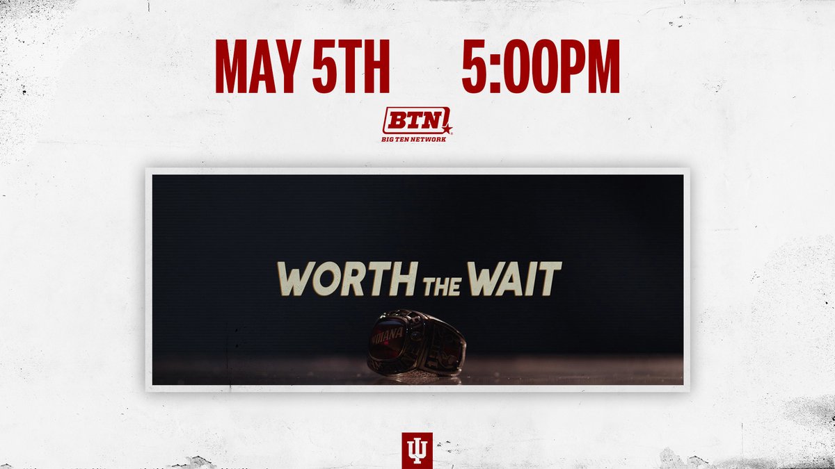 IndianaMSOC's tweet photo. 📺 Set the DVR.
🍿 Get the popcorn. https://t.co/02oVa41PGA