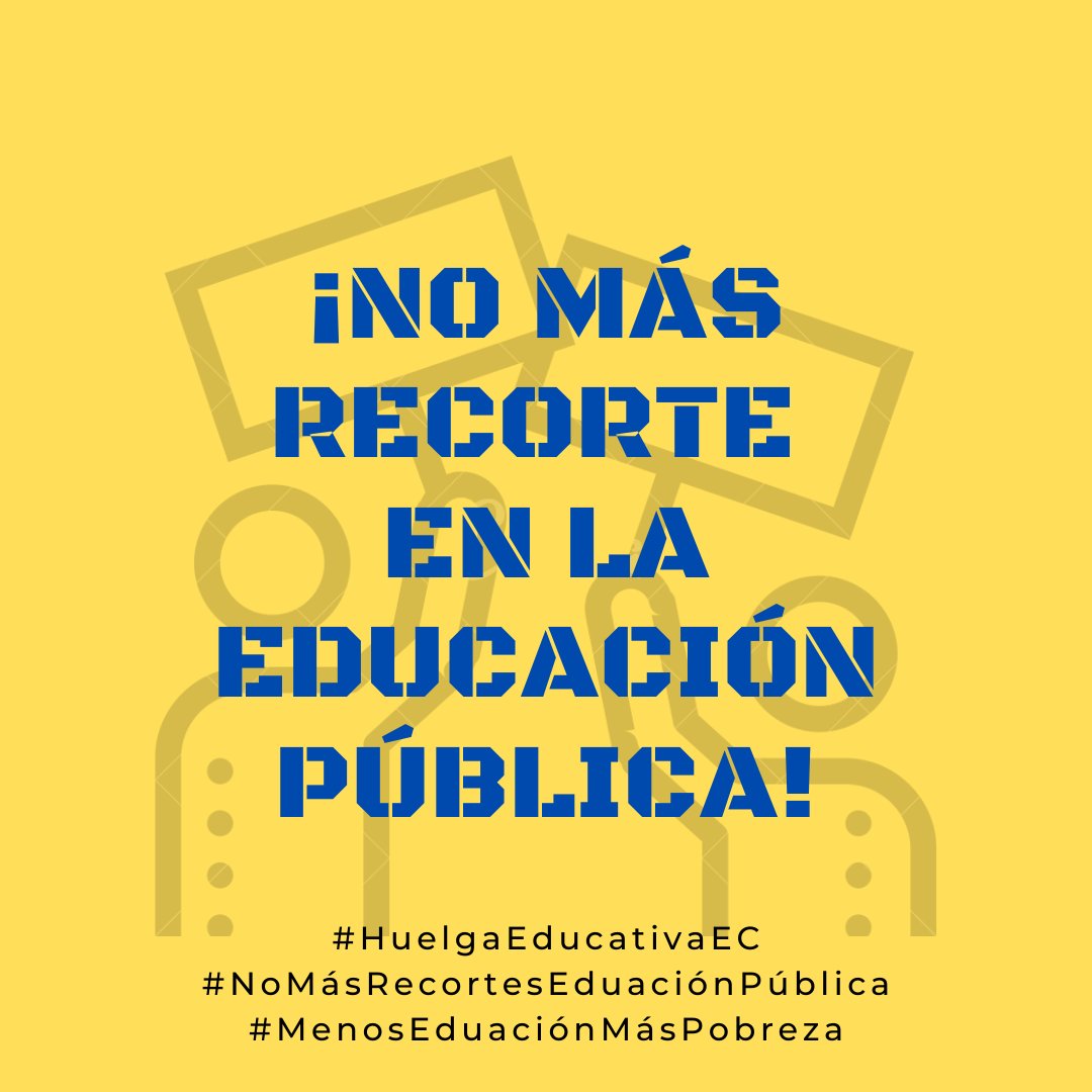 ASOIKIAM's tweet photo. Como ASOIKIAM rechazamos las decisiones tomadas  por el Ministerio de Economía Y Finanzas para recortar presupuesto de salarios en @u_ikiam así como en 31 universidades más. @Lenin @RichardM_A @FinanzasEc @EduSuperiorEc
#HuelgaEducativaEc
#NoMásRecortesEducaciónPública https://t.co/ieMYBHd8aQ