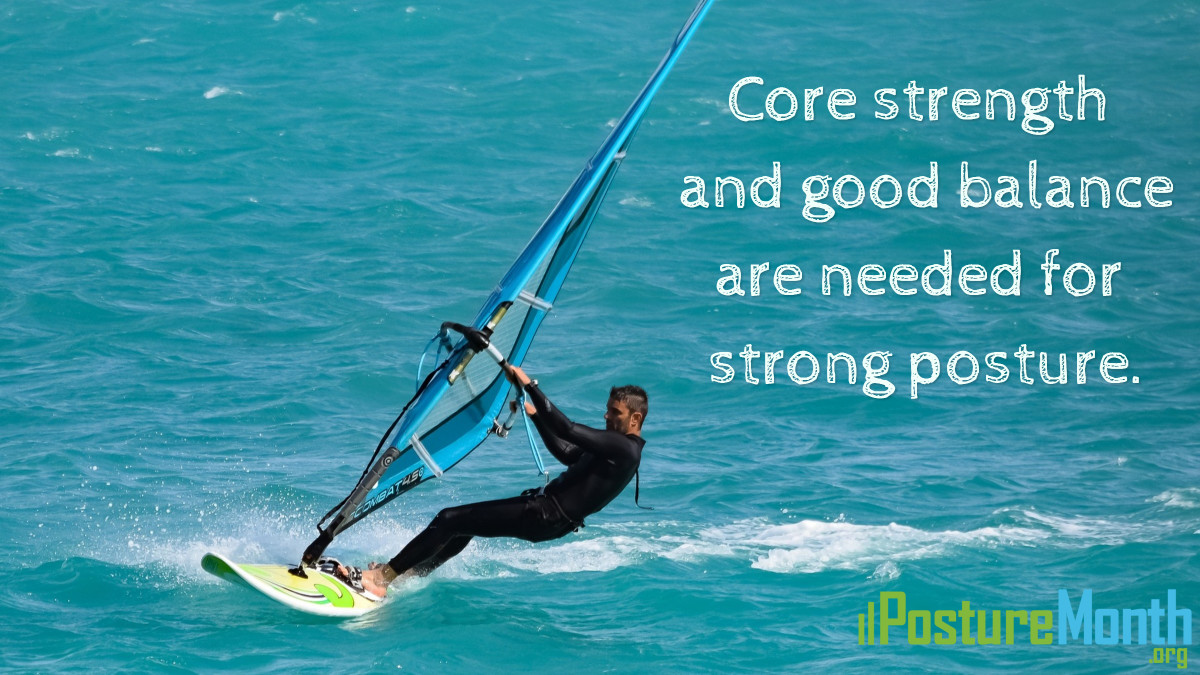 PostureMonth's tweet image. Core strength and good balance are important for so many things bit.ly/2Sr3vBG #posturemonth
