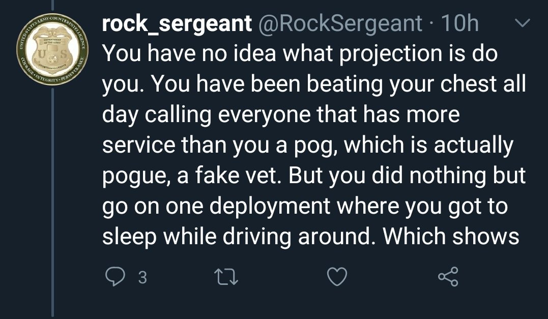 They are easy to recognize if you look...They typically pose as SF, MI or CIAnd use "security clearance" as the excuse for anonymity They'll try to say that because of your MOS, that your service somehow counts lessThey'll overuse "POG" or misspel acronyms