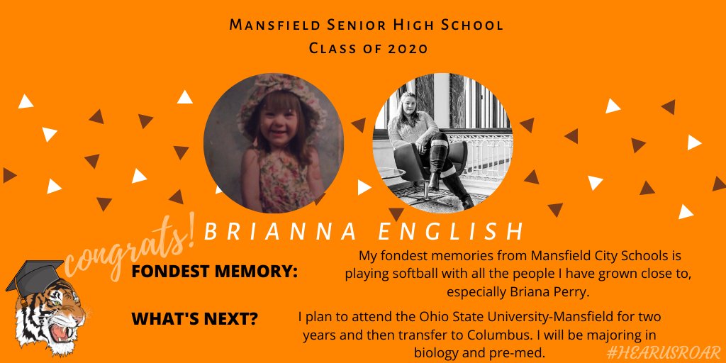 MCSTygers's tweet photo. The #TygerPride continues w/ more Senior Spotlights! Today, weโre highlighting these graduating seniors from the ๐๐๐๐๐ ๐๐
๐๐๐๐:
๐ฏ Myliesha Bradley
๐ฏ Brianna English
๐ฏ Makayelynn Justice
Congrats! We wish you all the best in your future endeavors! ๐๐งก๐ค#HearUsRoar https://t.co/hoWYOxYTig