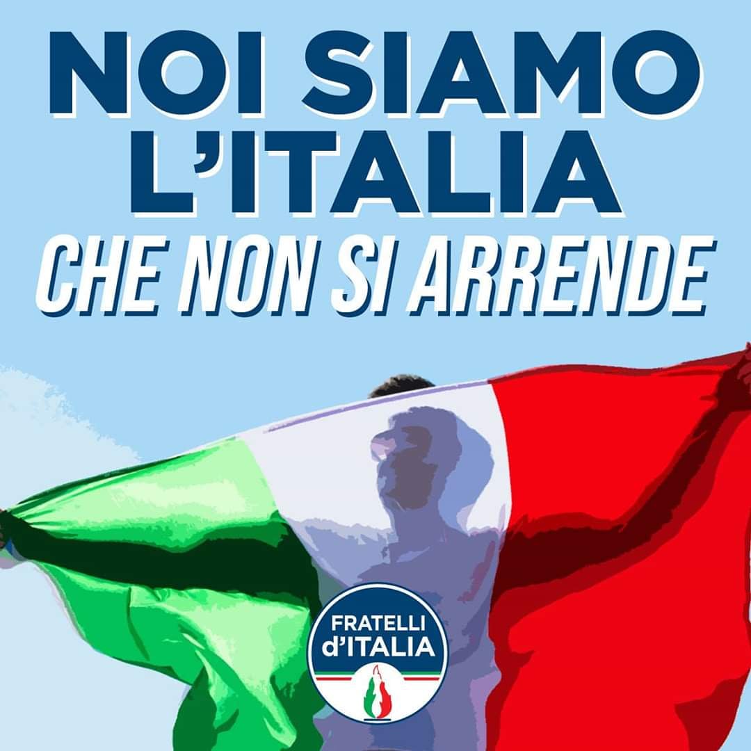 Noi siamo l'Italia che non si arrende🇮🇹