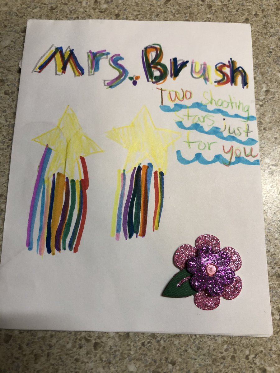 BrushPRE's tweet photo. When your student writes you back ☺️❤️ this is the highlight of my day ❤️😷🦠 @PennyRoadES @WCPSS https://t.co/XuooEcMf4V