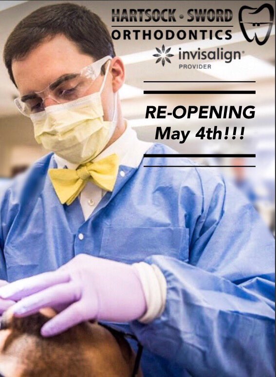 SwordOrtho's tweet photo. We are so excited to see our patients again! 🎉
We resume normal hours this week, so let us know how we can help with your orthodontic needs! 😁
📞Call 606.432.3603
📱 Text 606.253.2222
🖥Visit https://t.co/eWL3LEI9OI

Thank you for your continued trust in us. See you soon! https://t.co/N2eYDvBvjU
